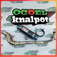Open Pipe Full set Redleo Exhaust EX5/Exzos Wave 100-125/Exzos Bonus sym/Exzos Rs 125/Exzos Srl /Exz
