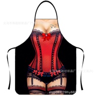 9 ️ ⃣ Style Superman Apron for Men Women Unique Funny Novelty Creative Sleeveless Apron Big Breast G