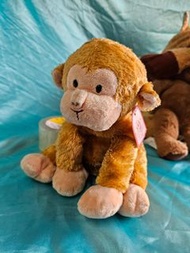 （D5）2004年 dong jin toy 復古 沙包 顆粒 猴子 柔軟  早期 懷舊 童年 絨毛 娃娃 玩偶 布偶