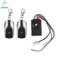 Ebike Alarm System 36V 48V 60V 72V with Two Switch for Electric Bicycle/Scooter Ebike/Brushless Cont