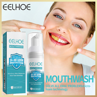 EELHOE Effective Teeth Mousse Dental Cleaning Teeth Bleach Yellow Tooth Stain Remover Oral Refresh T