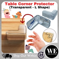 🇲🇾 Furniture Edge Silicone Protector ( L Shape ) - Baby Safety Cabinet Table Corner Guard Rubber Penjuru Meja Almari