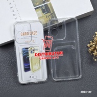 OPPO RENO 14 5G OPPO RENO 14 PRO OPPO RENO 14F SOFTCASE CARD CASE CLEAR CARD SLOT CASE OPPO RENO 14 