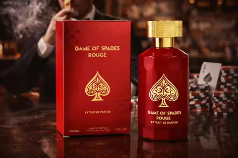 Game Of Spades Rouge Ambery Vanilla Perfume 100ml Eau De Parfum Unisex Creamy Citrus Sweet Warm Long