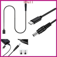LID TypeC DC To 12V Power-Cable USB To DC-Jack Adapter Wire Usb Boost Line 8 Plugs