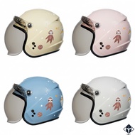 SOL SO-9K SO9K Safety Helmet Dreamer Multi-Color Optional Half Cover 3/4 Children Hat
