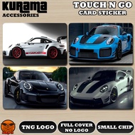 [ PORSCHE ] Touch n Go Card Sticker Cover / Credit Card Sticker Cover/ Debit Card Sticker Cover