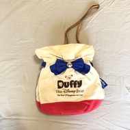 正品 東京迪士尼 Duffy 達菲水桶包 Tokyo Disney  帆布 後背包 肩背包