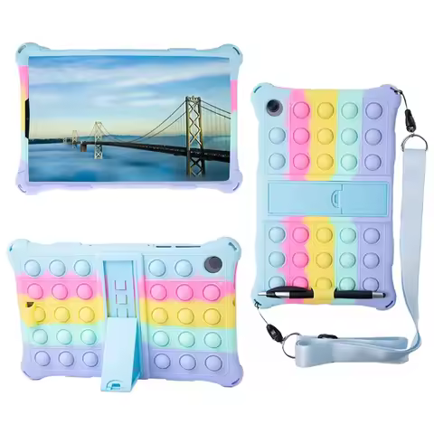 For Lenovo Tab M10 FHD Plus 10.3 Case 3rd Gen 10.6"TB125FU/128FU Soft Bubble Kids Cover Lenovo Tab M