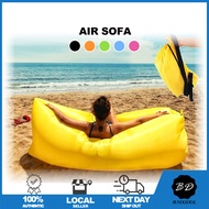 🚀[SG] Air Sofa/ Inflatable Beach Bed/ Foldable Beach Bed/ Portable Camping Bed Chair/ Light-weight No Pump Required