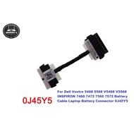 DELL Inspiron 15 5568 7560 5567 13 7368 Vostro 5471 WDX0R WDXOR T2JX4 Laptop Battery & Battery Cable