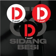 D Sport Sticker Bulat