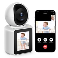 Two-Way Video/Audio Indoor Camera, Child/Elder/Dog/Pet Camera with Phone App, 1080P Home Security Ca