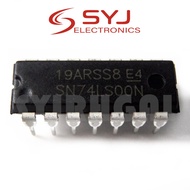 10 PCS SN74LS00N 74LS00 SN74LS01N 74LS01N DIP-14 In Stock