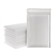 Bộ 50 Trắng Tự Cói Bong Bóng Nhân Viên Đưa Thư Đệm Gửi Thư Phong Bì Xốp Vận Chuyển Túi Đóng Gói Bong