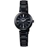 [Authentic★Direct from Japan] SEIKO SSVR141 Unused LUKIA Mini Solar Sapphire glass Black SS Women Wrist watch