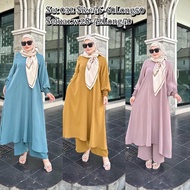 HOT ITEMS🔥SET SUIT INARA EXCLUSIVE/SET BLOUSE SELUAR MUSLIMAH IRONLESS/SET PUNJABI MUSLIMAH FREE SIZ