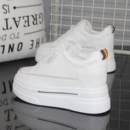 Breathable Thick-Sole Soft Sole Sneakers with 8cm Height Increase
