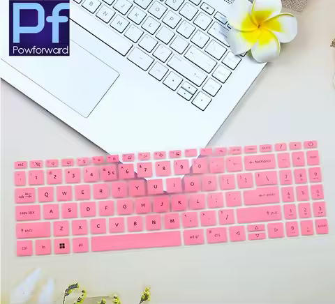 Silicone laptop Keyboard cover skin for Acer Aspire 5 Everyday Laptop A515-47 A515-47-R8P8 A515-57 A