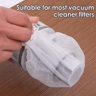 100 Pcs Convenient Disposable Dust Non-Woven Mesh Bag Handheld Vacuum Cleaner Filter Cover Home Care
