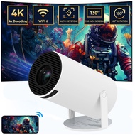 Smart Proyector Android 11.0 HY300 Smart Box UHD 1080P WiFi6.0 Bluetooth 5.0 1GB+8GB Proyektor Fleks