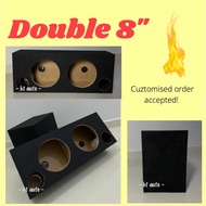 [P]Speaker box/Sub woofer box 8 inches double