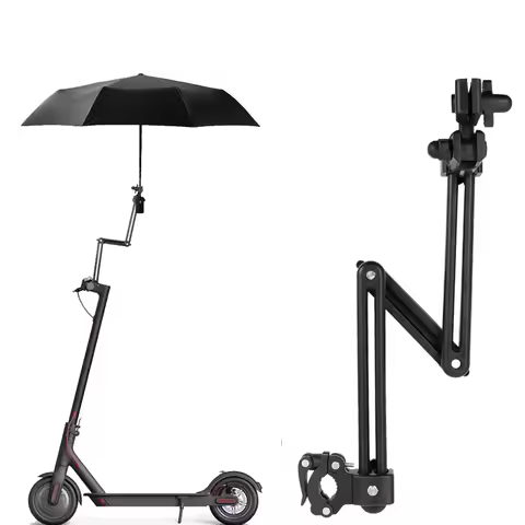 For Xiaomi M365 Mi3 Mi4 Pro2 1S Max G30 Universal Electric Scooter Umbrella Stand Multiused Foldable