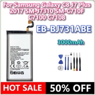 Brand New EB-BJ731ABE 3000mAh Mobile Phone Battery For Samsung Galaxy C8 J7 Plus 2017 SM-J7310 SM-C7