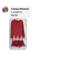 kurung moden preloved