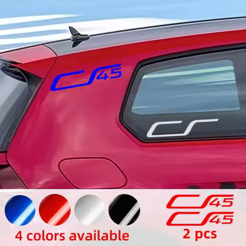 2Pcs,4 colors available,Car Body Sticker For Volkswagen VW Clubsport CS GOLF7 GOLF8 MK7 MK8 Creative