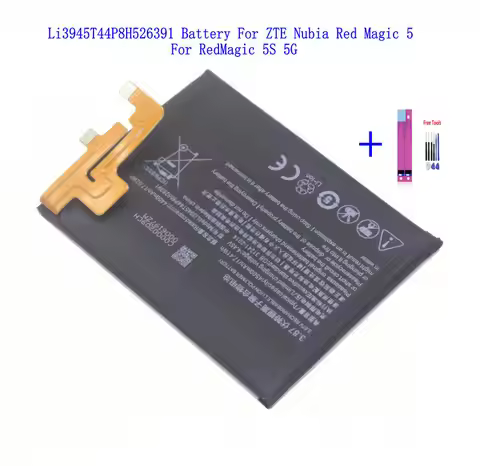 1x New 4500mAh Li3945T44P8H526391 Replacement Battery For ZTE Nubia Red Magic 5 RedMagic 5S 5G Batte
