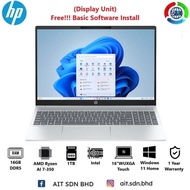 HP Omnibook 5 16-ag1175cl 16"WUXGA Touch Laptop AI Copilot+ PC AMD Ryzen AI 7-350 16GB 1TB SSD Intel