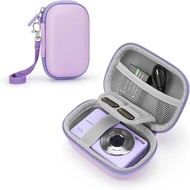 Shockproof Camera Case for KODAK PIXPRO FZ55 And More Model - EVA Shell with Plush Padding, SD Card 