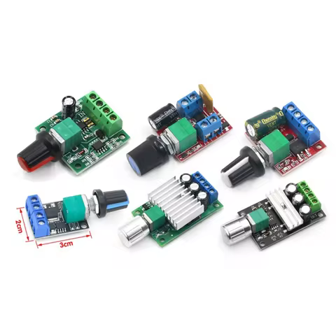 PWM DC Motor drehzahl regler 2A 3A 5A 10A Schalter modul Drehzahl regler Funktion 1803BK 1203BK