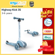 Big Children High-Lift Scooter Scoot and Ride Kick 3s 3-Level Height Adjustment Premium Led Wheels