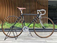 Loop 復古單速車 消光黑香檳金 Fixed Gear