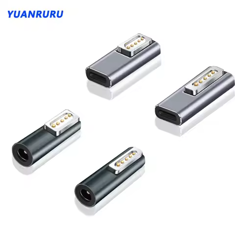 Adapter for MacBook Magsafe 1 Magsafe 2 Type C Magnetic Cable for MacBook Pro Air USB C Female Fast 