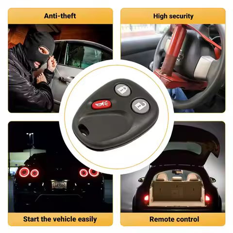 Keyless Entry Car Key Fob LHJ011 Parts For Chevy Silverado Tahoe Suburban GMC Sierra Yukon Hummer H2