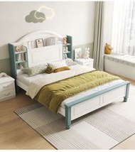 （包送貨free delivery）雙層床 Bunk bed 書枱衣櫃一體床 高架床 上床下書枱 多功能床架 床 兒童床 3尺床 single bed 衣櫃床 組合床 雙層床 上下床 高低床 兒童床 