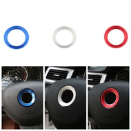 Car Aluminum Alloy Steering Wheel Cover Trim for VW Amarok Tiguan Passat B7 Golf MK6 MK7 MK7.5 Caddy