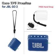 Baru Case Pelindung Speaker JBL GO 2 TPU Transparan Protection JBL