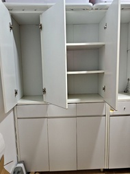 白色儲物櫃 組合櫃 儲物空間大