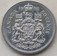 Canada 50 Cents Queen Coin America 100% Original Coins New