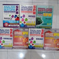 SPM CHEMISTRY/PHYSICS past year question (2006-2018) second hand book