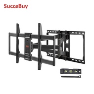 Full Motion Tv Mount Fit For Most 26-90in Tvs Swivel Tilt Horizontal Adjustment Tv Wall Mount Bracke