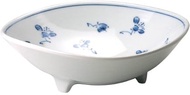Ranchant 1802-645153 Three-Foot Small Bowl, Large, Multi, 6.7 x 2.0 inches (17 x 5.2 cm), Plum Flowe