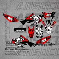DECAL STICKER YAMAHA WR 155 NEW STICKER YAMAHA WR 155 FREE REQUEST STICKER WR YAMAHA