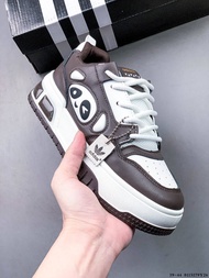 สินค้าใหม่ Adidas Clover Panda Fashion All-match Men's Casual Sports Shoes 39-44หลา (พร้อมกล่องรองเท้า)