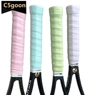 C5GOON Macaron Tennis Overgrip Tennis Racket Anti Slip Sweatband Grips Shock Absorption Grip Tape Ba