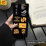 HP Latest TECNO POVA 7 CURVE Phone Case 2025 - Gamers Case Motif - TECNO POVA 7 CURVE Case - Softcas